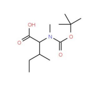 Boc-L-MeIle-OH (CAS 52498-32-5) - chemical structure image