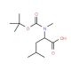 Boc-L-MeLeu-OH (CAS 53363-89-6) - chemical structure image
