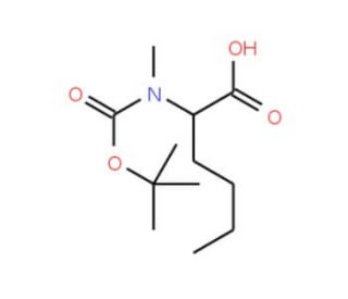 Boc-L-MeNle-OH (CAS 117903-25-0) - chemical structure image