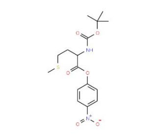 Boc-L-Met-ONp (CAS 2488-18-8) - chemical structure image