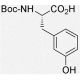 Boc-L-meta-tyrosine (CAS 90819-30-0) - chemical structure image