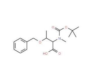 Boc-L-MeThr(Bzl)-OH (CAS 64263-80-5) - chemical structure image