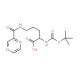 Boc-L-Orn(pyrazinylcarbonyl)-OH (CAS 201046-36-8) - chemical structure image