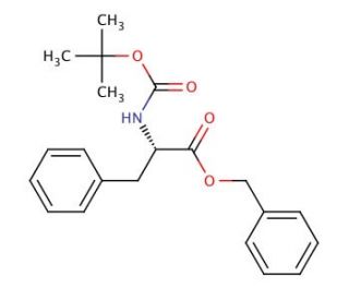 Boc-L-phenylalanine benzyl ester (CAS 66617-58-1) - chemical structure image