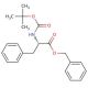 Boc-L-phenylalanine benzyl ester (CAS 66617-58-1) - chemical structure image