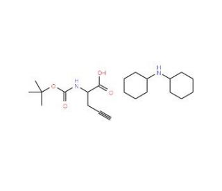 Boc-L-Pra-OH*DCHA (CAS 63039-49-6) - chemical structure image