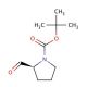 Boc-L-prolinal (CAS 69610-41-9) - chemical structure image