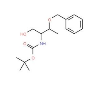 Boc-L-Thr(Bzl)-ol (CAS 133565-43-2) - chemical structure image