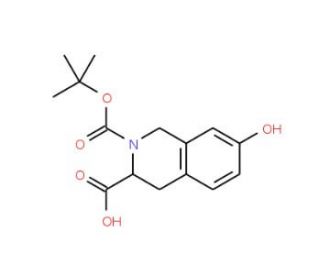 Boc-L-Tic(7-OH)-OH (CAS 142335-42-0) - chemical structure image