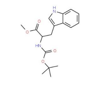 Boc-L-Trp-OMe (CAS 33900-28-6) - chemical structure image