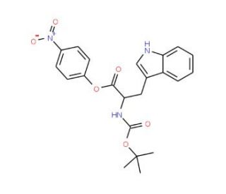 Boc-L-Trp-ONp (CAS 15160-31-3) - chemical structure image