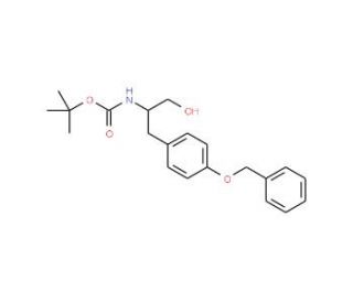 Boc-L-Tyr(Bzl)-ol (CAS 66605-58-1) - chemical structure image