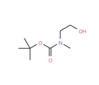 Boc,Me-Glycinol (CAS 57561-39-4) - chemical structure image