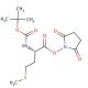 Boc-Met-OSu (CAS 3845-64-5) - chemical structure image