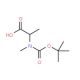 Boc-N-methyl-L-alanine (CAS 16948-16-6) - chemical structure image