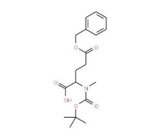 Boc-N-methyl-L-glutamic acid gamma-benzyl ester (CAS 200615-91-4) - chemical structure image