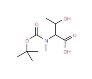 Boc-N-methyl-L-threonine (CAS 101759-72-2) - chemical structure image