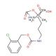 Boc-Orn(2-Cl-Z)-OH (CAS 118554-00-0) - chemical structure image