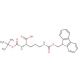 Boc-Orn(Fmoc)-OH (CAS 150828-96-9) - chemical structure image