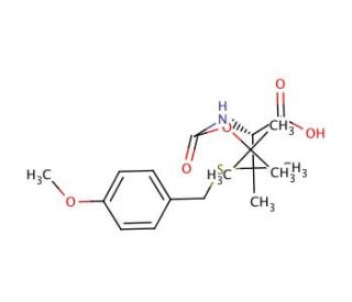 Boc-Pen(Mob)-OH (CAS 120944-75-4) - chemical structure image
