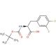 Boc-Phe(3,4-F2)-OH (CAS 198474-90-7) - chemical structure image