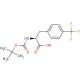 Boc-Phe(4-CF3)-OH (CAS 114873-07-3) - chemical structure image