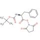 Boc-Phe-OSu (CAS 3674-06-4) - chemical structure image