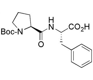 Boc-Pro-Phe-OH (CAS 52071-65-5) - chemical structure image