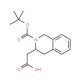 Boc-(R)-2-tetrahydroisoquinoline acetic acid (CAS 332064-64-9) - chemical structure image