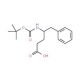Boc-(R)-4-amino-5-phenylpentanoic acid (CAS 195867-20-0) - chemical structure image