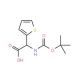 Boc-(S)-2-thienylglycine (CAS 40512-56-9) - chemical structure image
