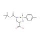 Boc-(S)-3-amino-2-(p-toluenesulfonylamino)propionic acid (CAS 16947-86-7) - chemical structure image