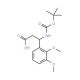 Boc-(S)-3-amino-3-(2,3-dimethoxyphenyl)propionic acid (CAS 499995-83-4) - chemical structure image