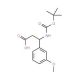 Boc-(S)-3-amino-3-(3-methoxyphenyl)propionic acid (CAS 499995-77-6) - chemical structure image