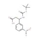 Boc-(S)-3-amino-3-(3-nitrophenyl)propionic acid (CAS 500770-84-3) - chemical structure image