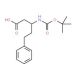 Boc-(S)-3-amino-5-phenylpentanoic acid (CAS 218608-84-5) - chemical structure image