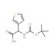 Boc-(S)-3-thienylglycine (CAS 910309-12-5) - chemical structure image