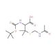 Boc-S-acetamidomethyl-L-penicillamine (CAS 129972-45-8) - chemical structure image