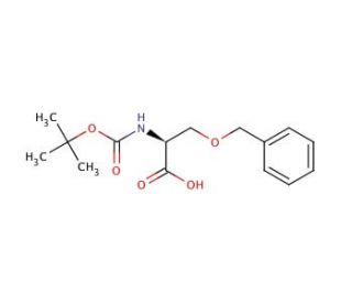 Boc-Ser(Bzl)-OH (CAS 23680-31-1) - chemical structure image