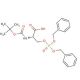 Boc-Ser(PO3Bzl2)-OH (CAS 90013-45-9) - chemical structure image