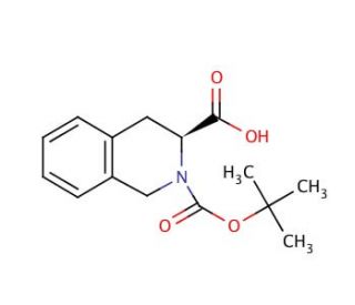 Boc-Tic-OH (CAS 78879-20-6) - chemical structure image