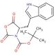 Boc-Trp-N-carboxyanhydride (CAS 175837-77-1) - chemical structure image