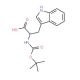 Boc-Trp-OH (CAS 13139-14-5) - chemical structure image