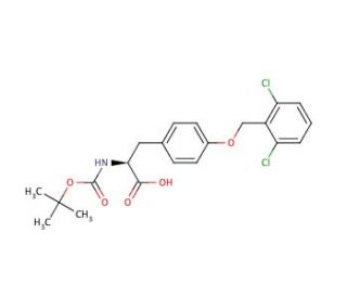 Boc-Tyr(2,6-Cl2-Bzl)-OH (CAS 40298-71-3) - chemical structure image