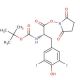 Boc-Tyr(3,5-I2)-OSu (CAS 163679-35-4) - chemical structure image