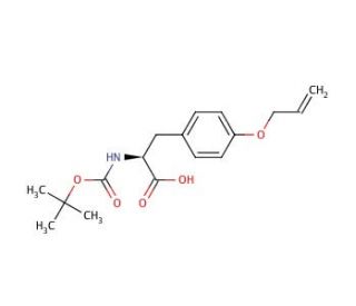 Boc-Tyr(Allyl)-OH (CAS 127132-38-1) - chemical structure image