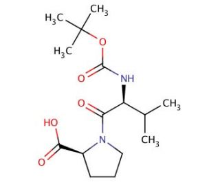 Boc-Val-Pro-OH (CAS 23361-28-6) - chemical structure image