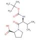 Boc-Val-Pro-OH (CAS 23361-28-6) - chemical structure image