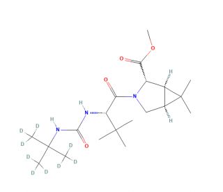 Boceprevir Metabolite M4-d9 Methyl Ester (CAS 1158083-48-7) - chemical structure image