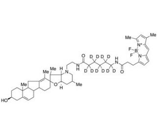 Bodipy Cyclopamine-d10 - chemical structure image